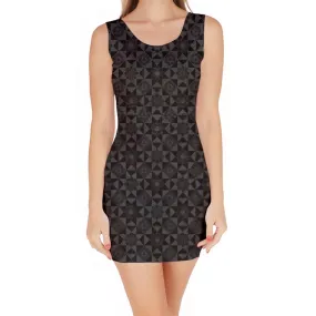 Hyper Cube Bodycon Dress