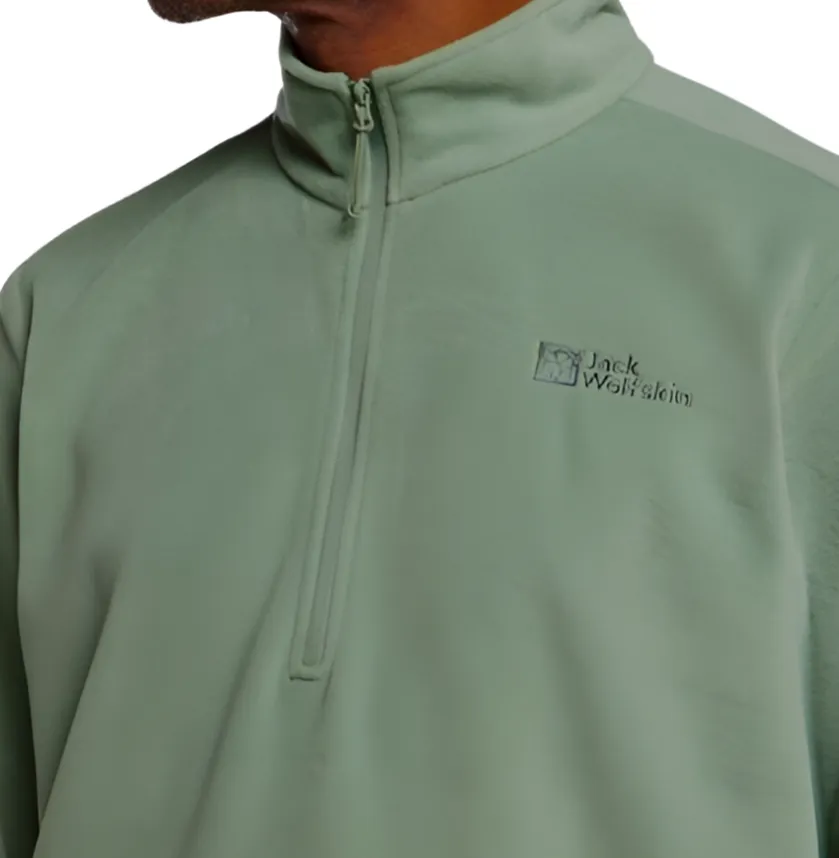 Jack Wolfskin Mens Taunus Half Zip Pullover Fleece