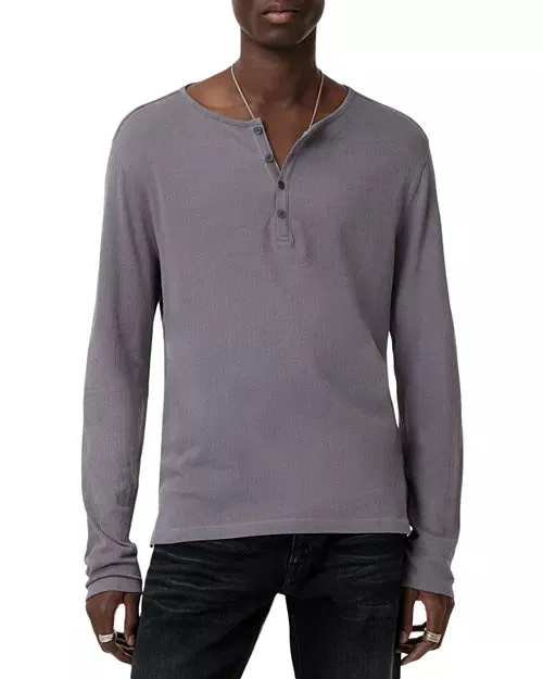 JOHN VARVATOS - WALDEN LONG SLEEVE HENLEY