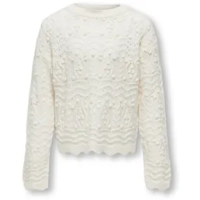 kids ONLY Birch Genova O-Neck Structure Knit Blouse