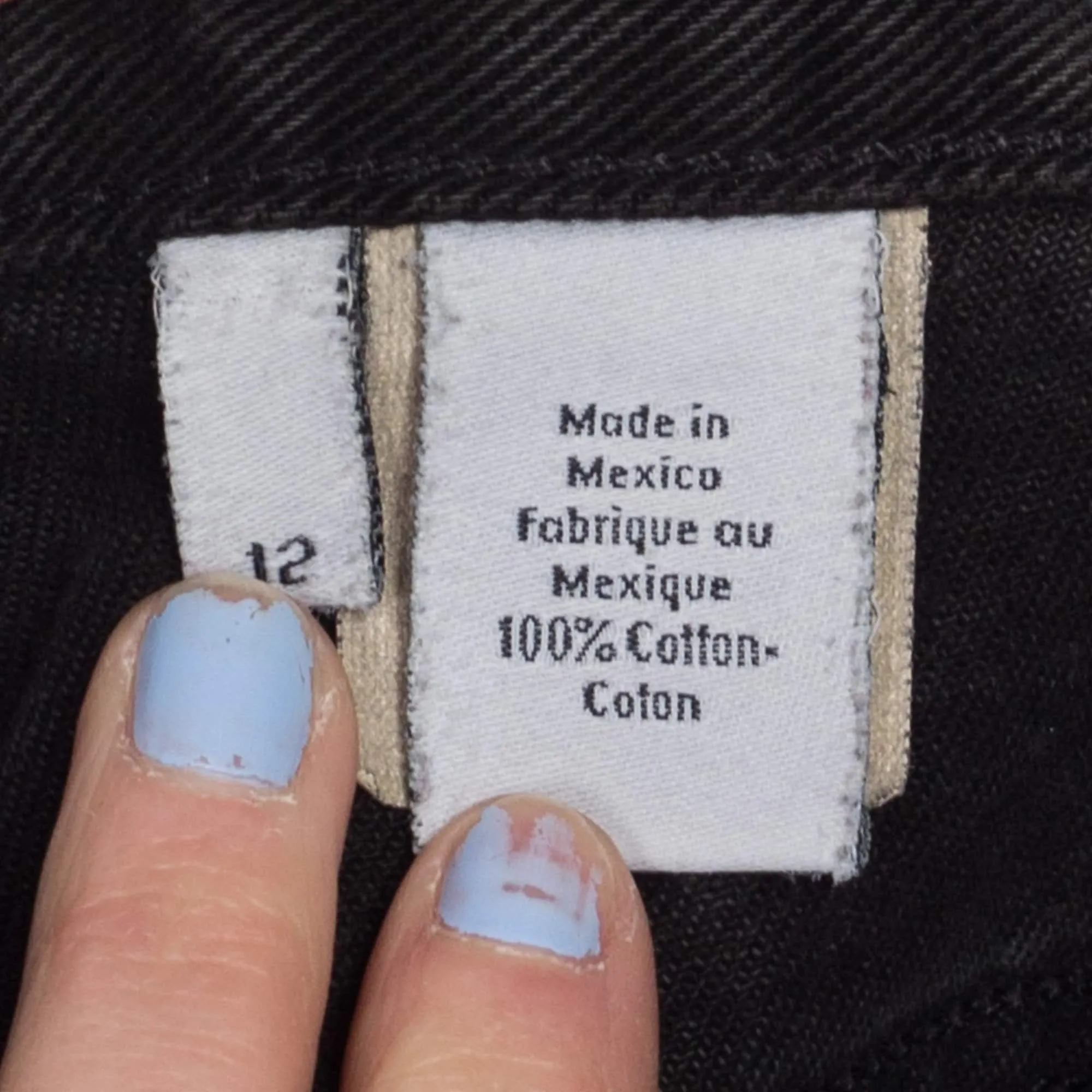 Large 90s Black Calvin Klein High Waisted Jeans 31"