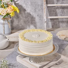 Large Vanilla Layer Cake