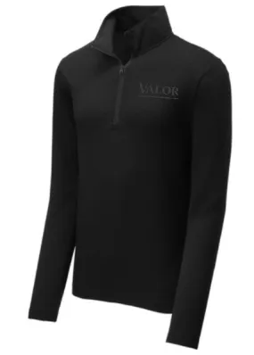 Lightweight Valor Tri-Blend Wicking 1/4 Zip