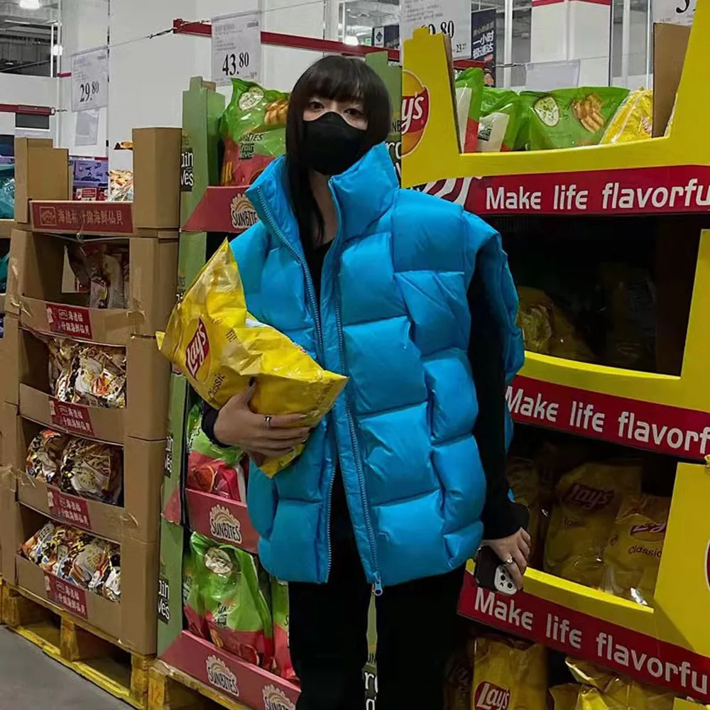 Loose Duck Down Vest