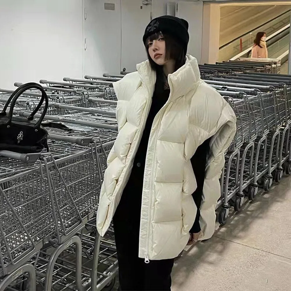 Loose Duck Down Vest