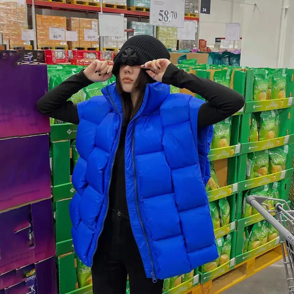 Loose Duck Down Vest