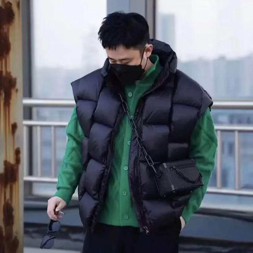Loose Duck Down Vest