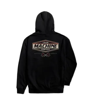 LOSER MACHINE Overdrive Serape Stock Pullover Hoodie Black