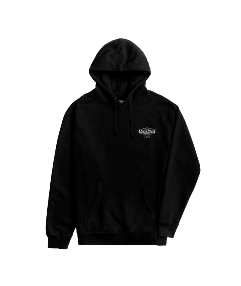 LOSER MACHINE Overdrive Serape Stock Pullover Hoodie Black