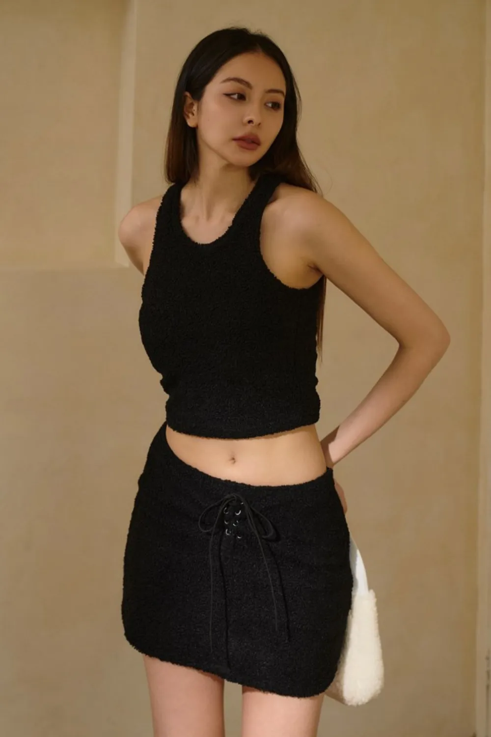 熊寶寶綁帶短裙<br>TEDDY MINI SKIRTS