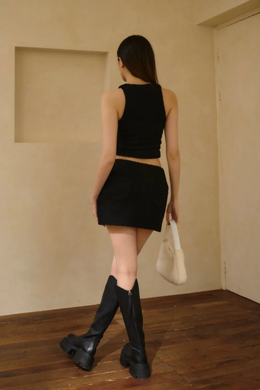 熊寶寶綁帶短裙<br>TEDDY MINI SKIRTS