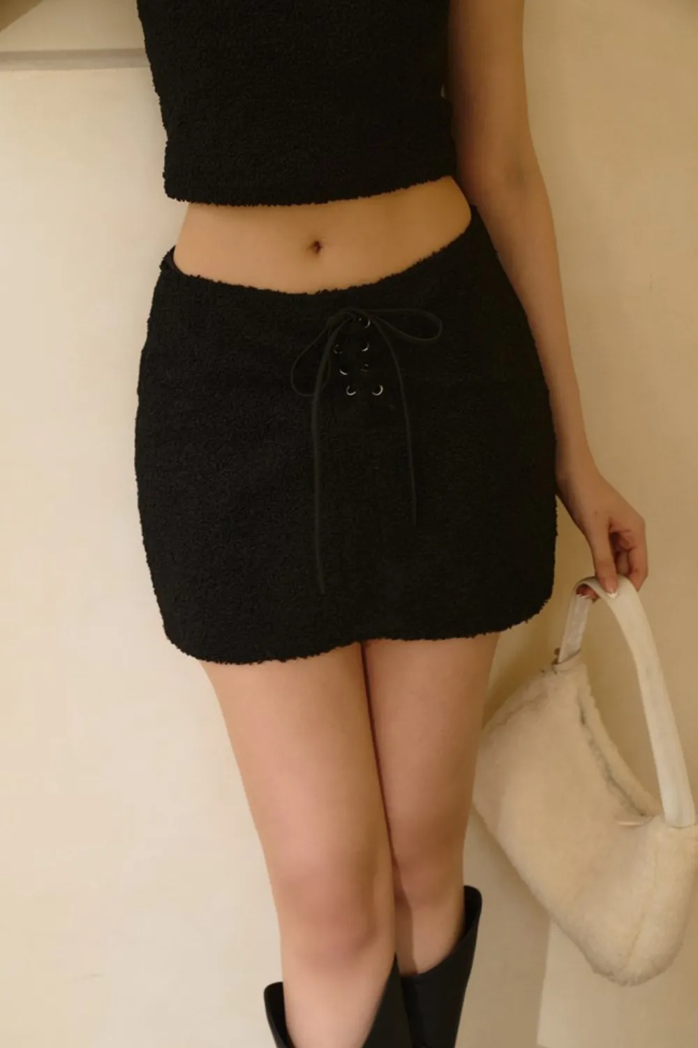 熊寶寶綁帶短裙<br>TEDDY MINI SKIRTS