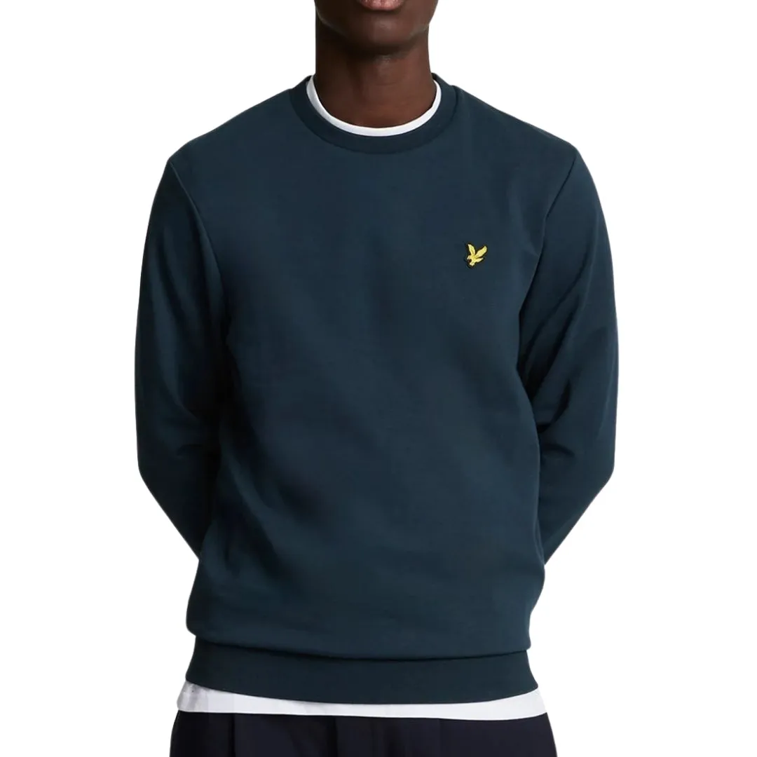 Lyle & Scott Interlock Dark Navy Pull-over Sweatshirt