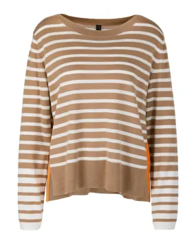 Marc Cain Braid Stripe Pullover