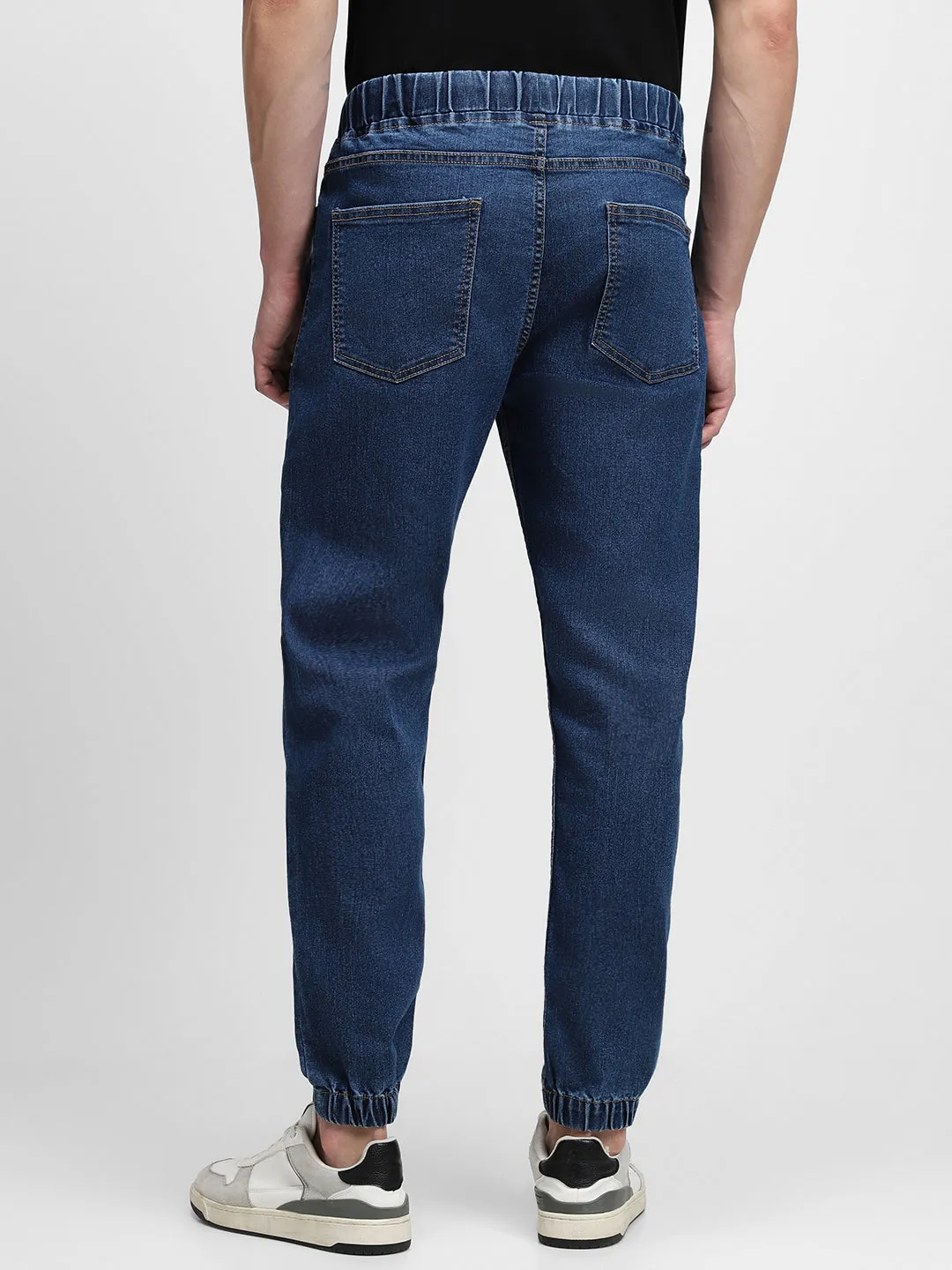 Men's Denim Blue Denim Joggers