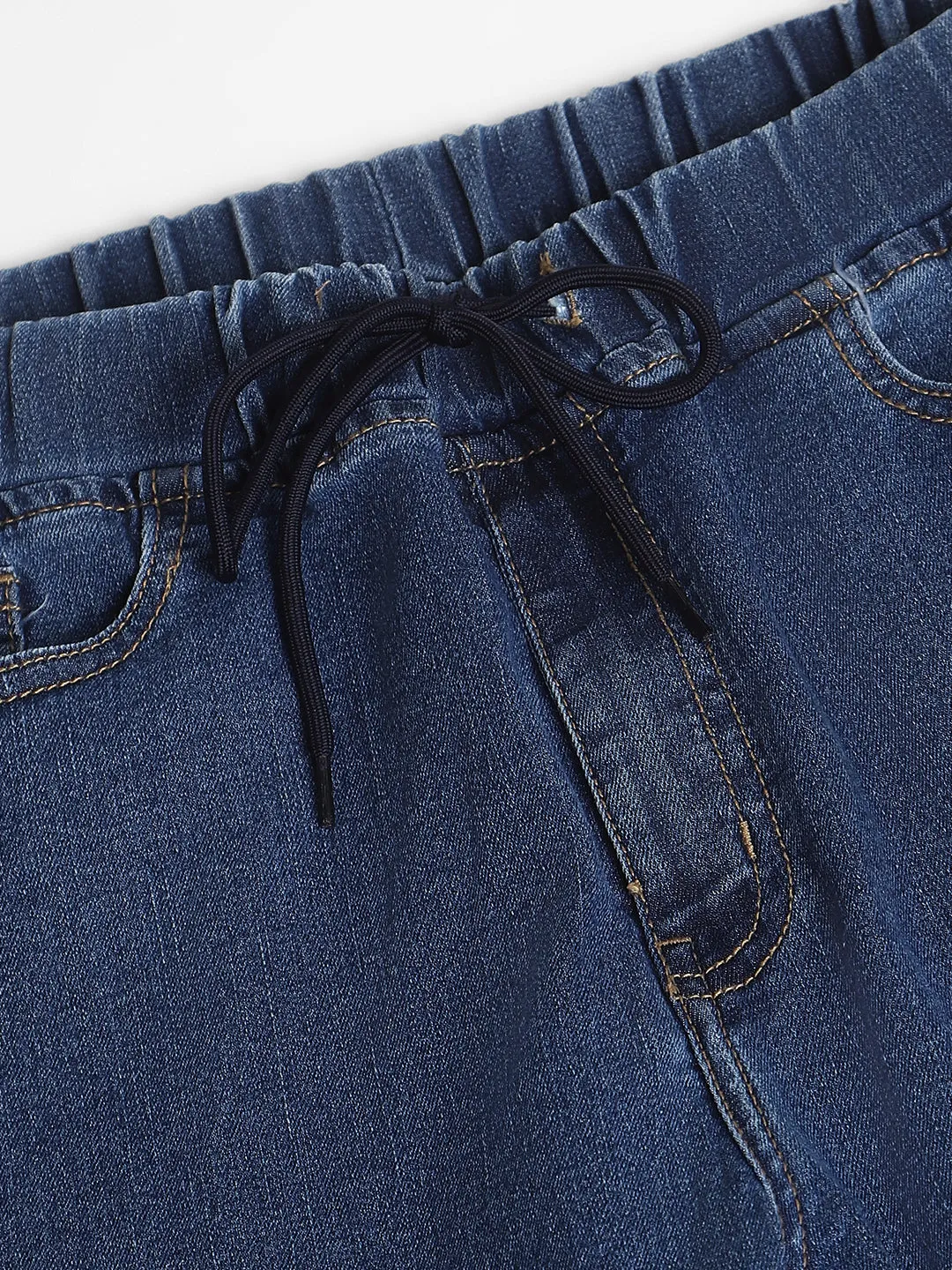 Men's Denim Blue Denim Joggers