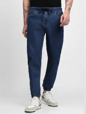 Men's Denim Blue Denim Joggers