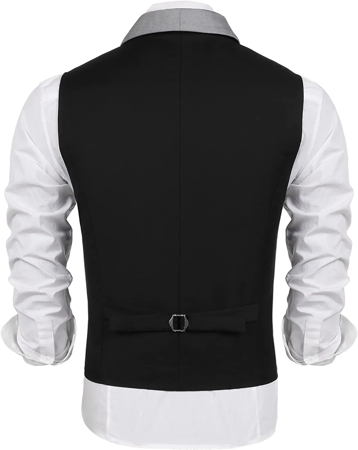 Men's Formal Lapel Sleeveless Slim Fit Suit Vest
