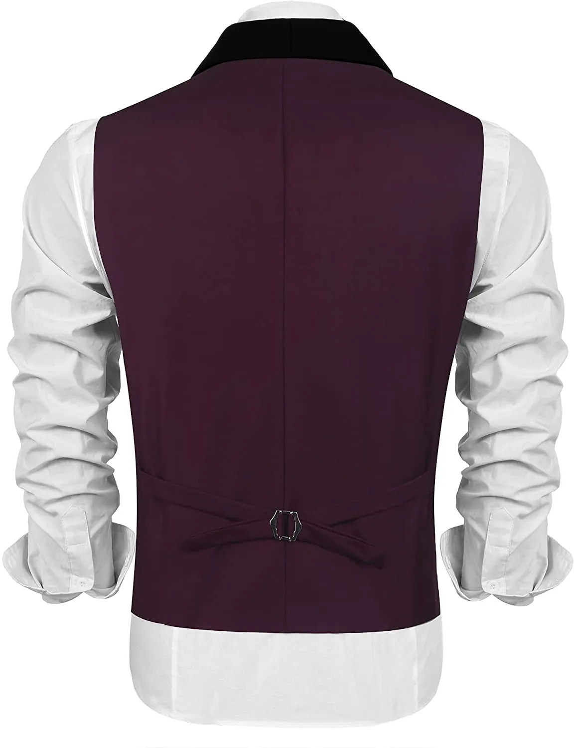 Men's Formal Lapel Sleeveless Slim Fit Suit Vest