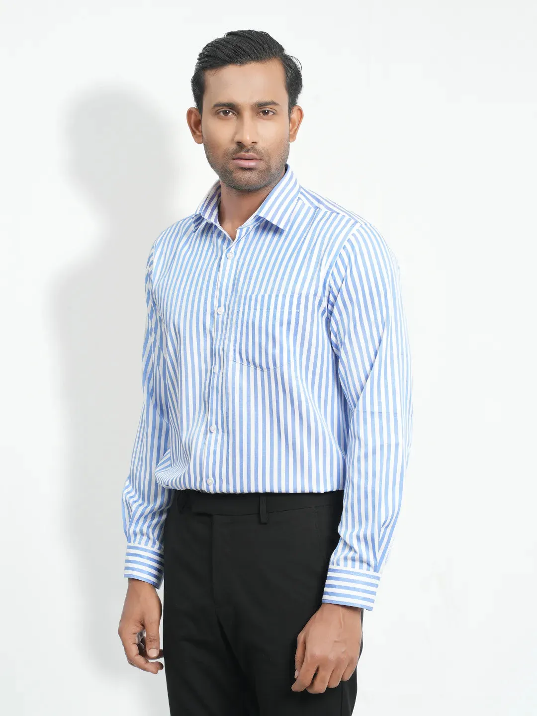 Men's Formal Stripe Shirt