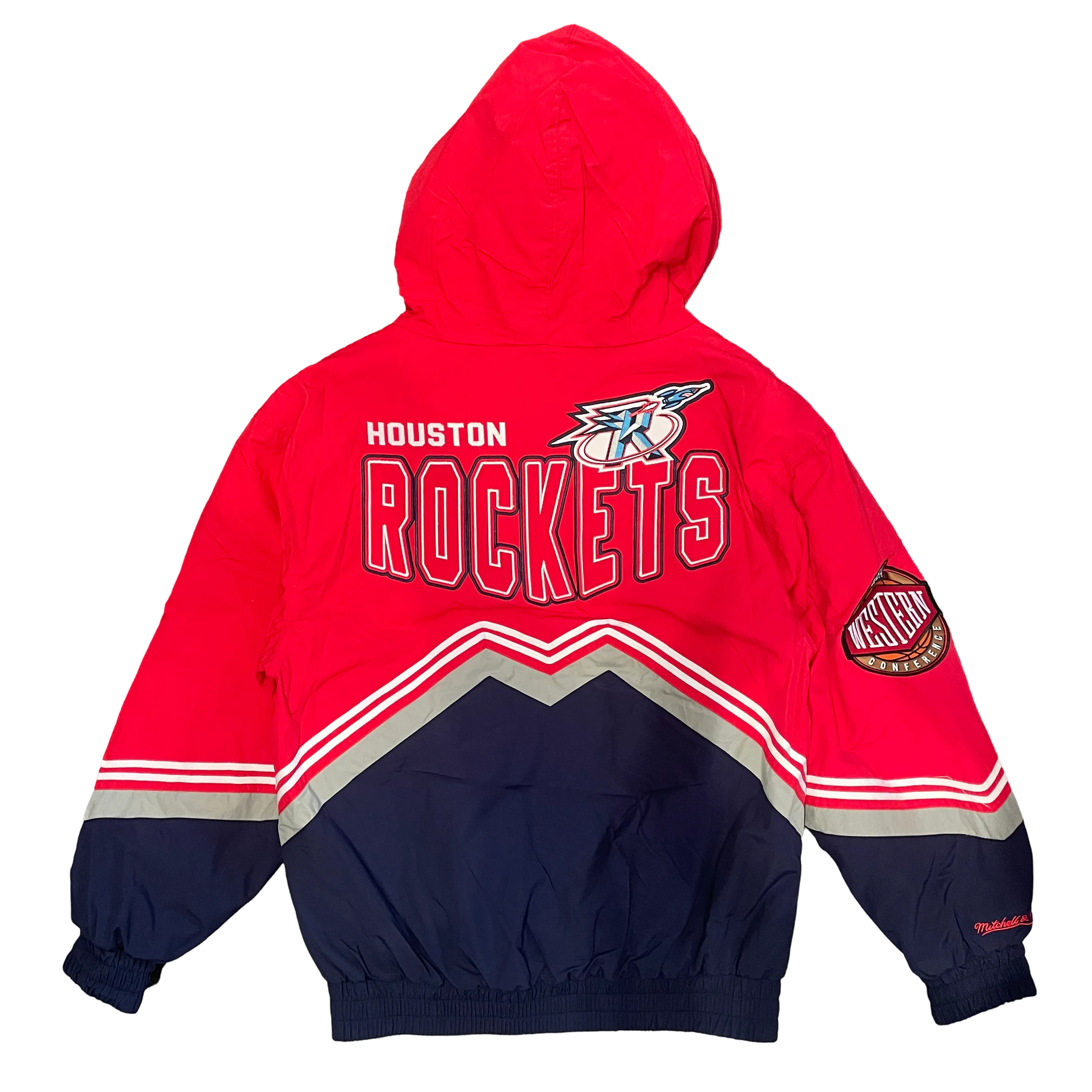 Men's Houston Rockets Mitchell & Ness HWC Retro Pullover Jacket