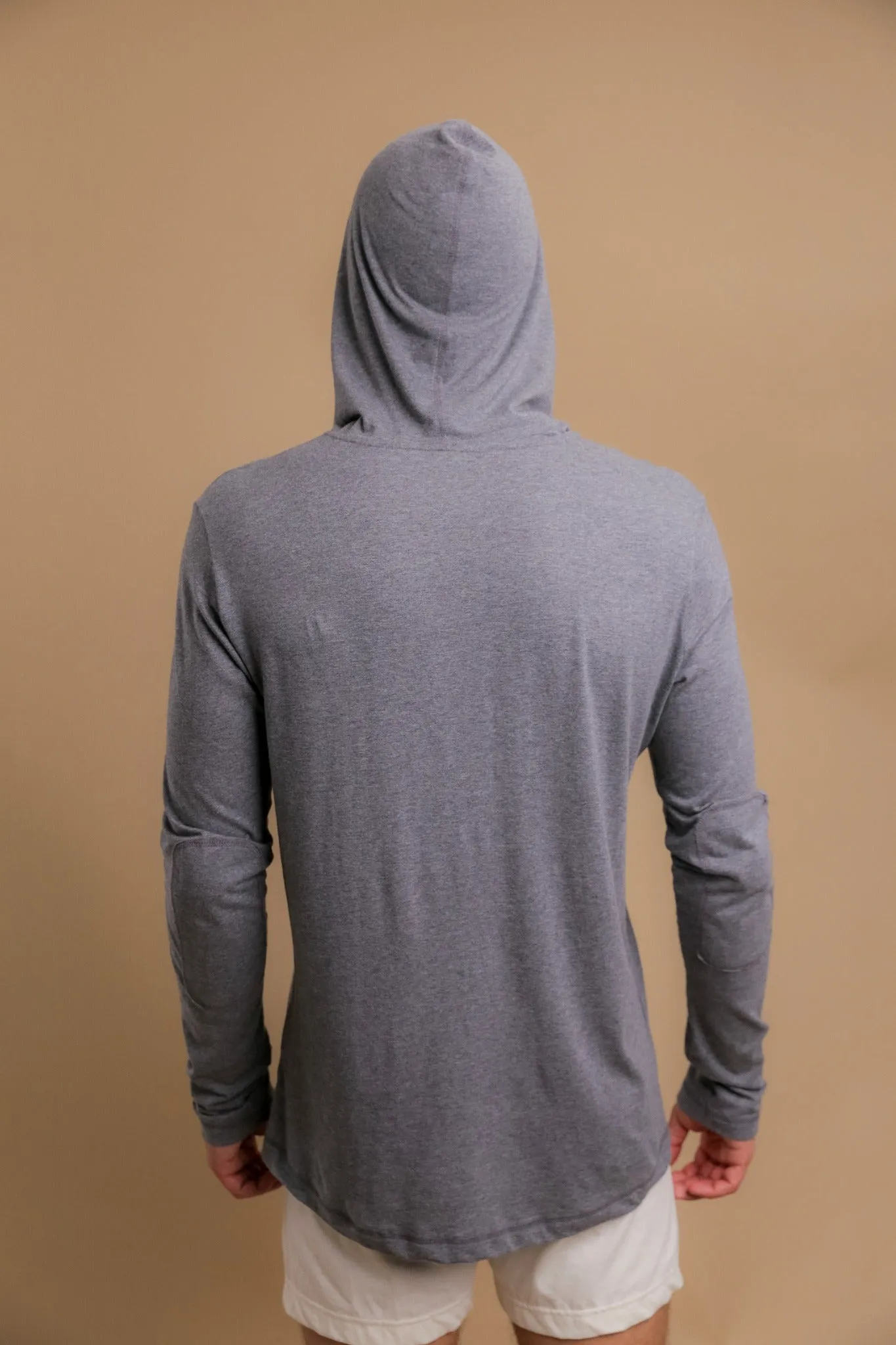 Men's Long Sleeve Lightweight Jersey Hoodie