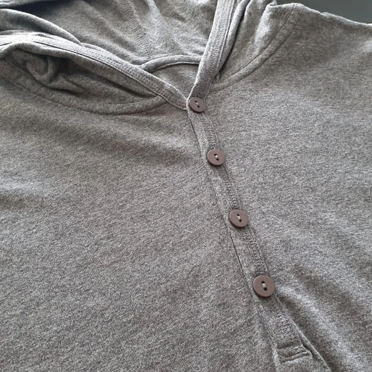 Men's Long Sleeve Lightweight Jersey Hoodie