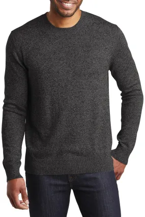 Men's Long Sleeve Marled Crew Pullover Sweater