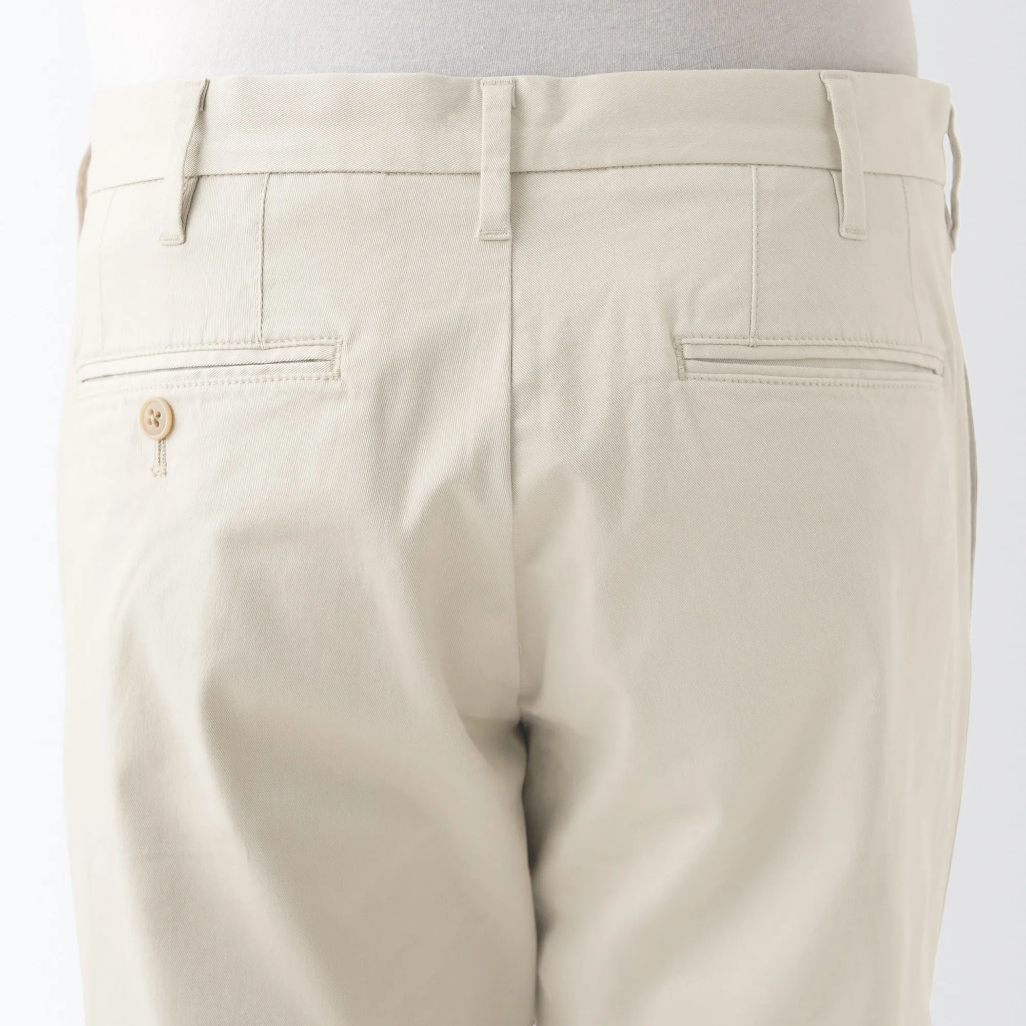 Men's Stretch Chino Slim Fit Pants (L 32inch / 82cm)