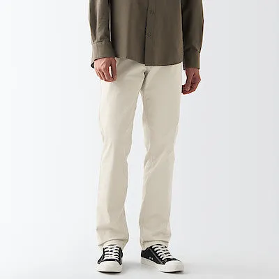 Men's Stretch Chino Slim Fit Pants (L 32inch / 82cm)