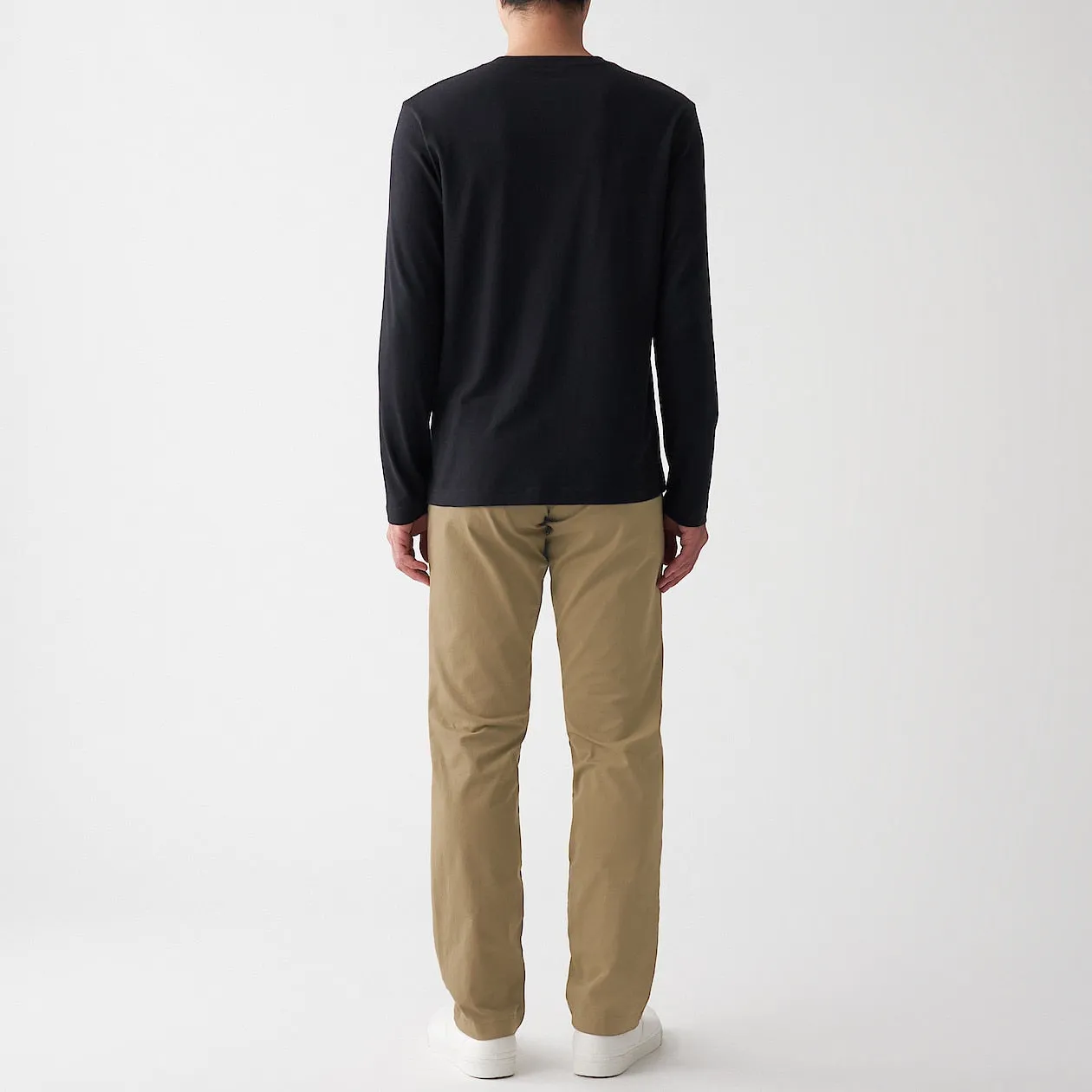 Men's Stretch Chino Slim Fit Pants (L 32inch / 82cm)