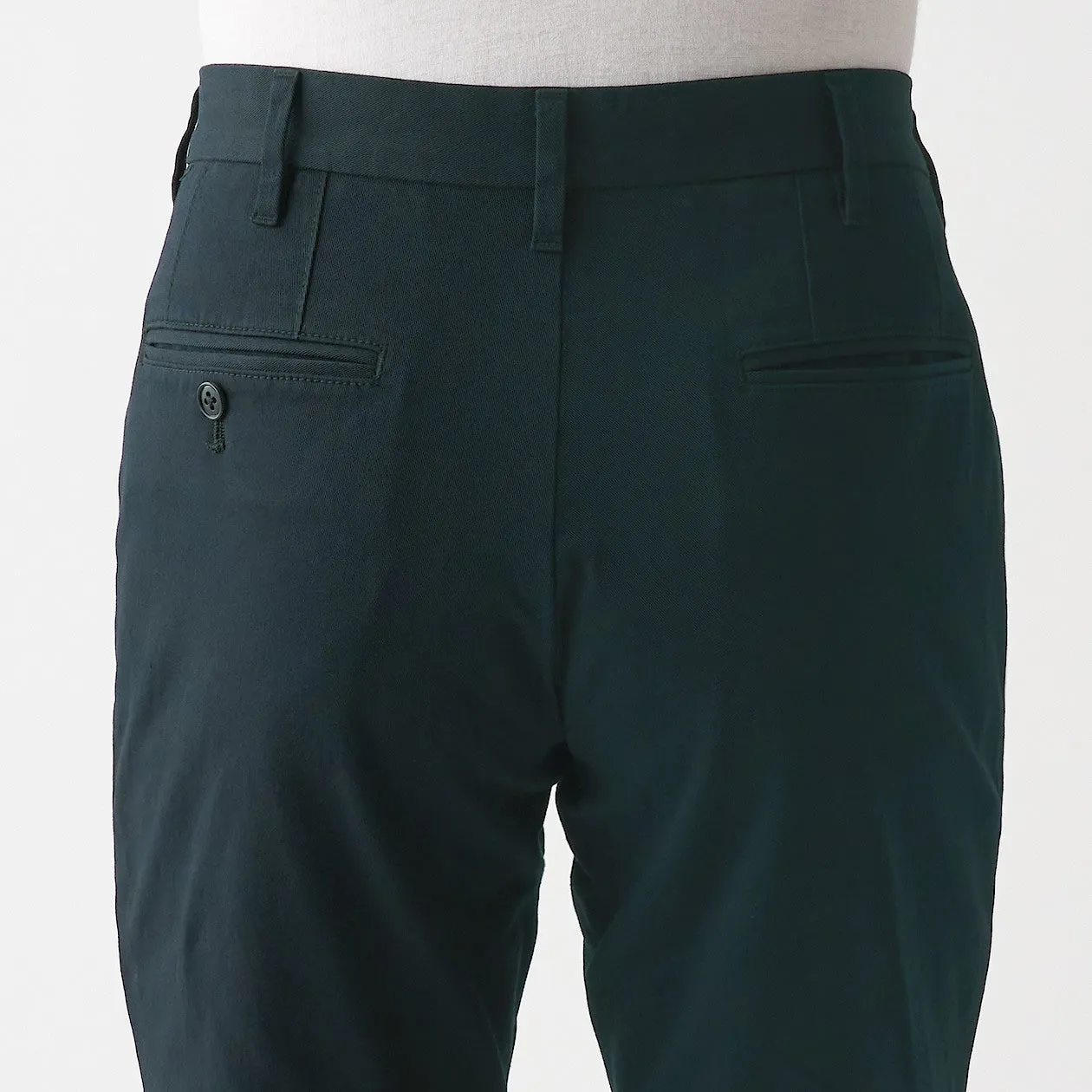 Men's Stretch Chino Slim Fit Pants (L 32inch / 82cm)