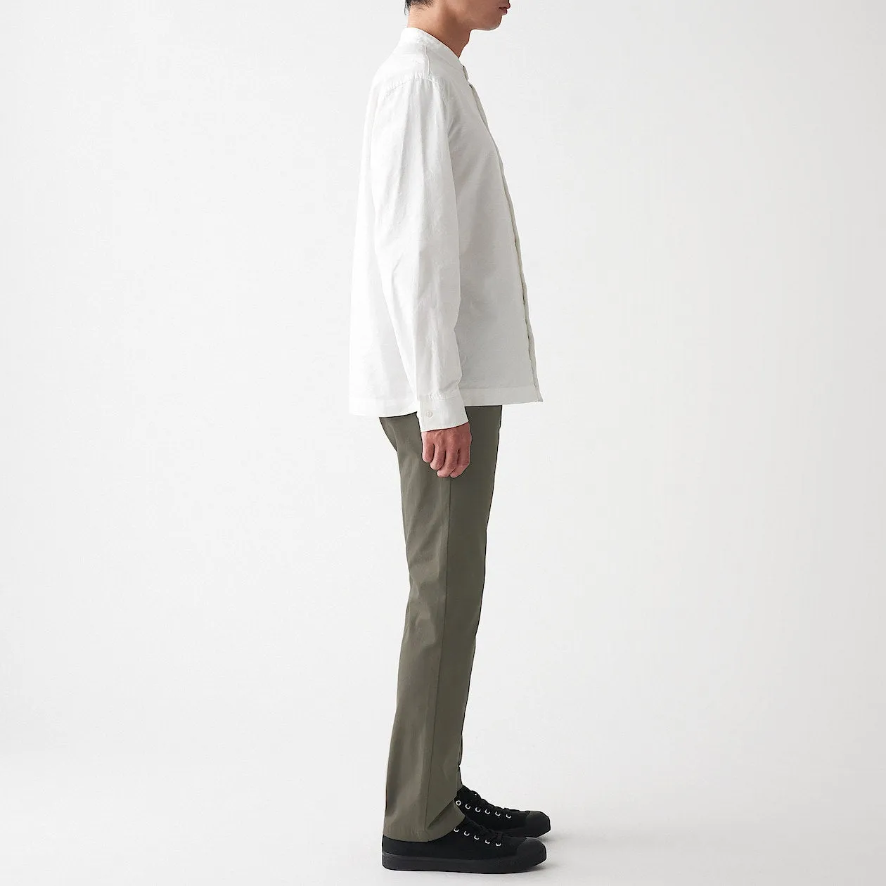 Men's Stretch Chino Slim Fit Pants (L 32inch / 82cm)