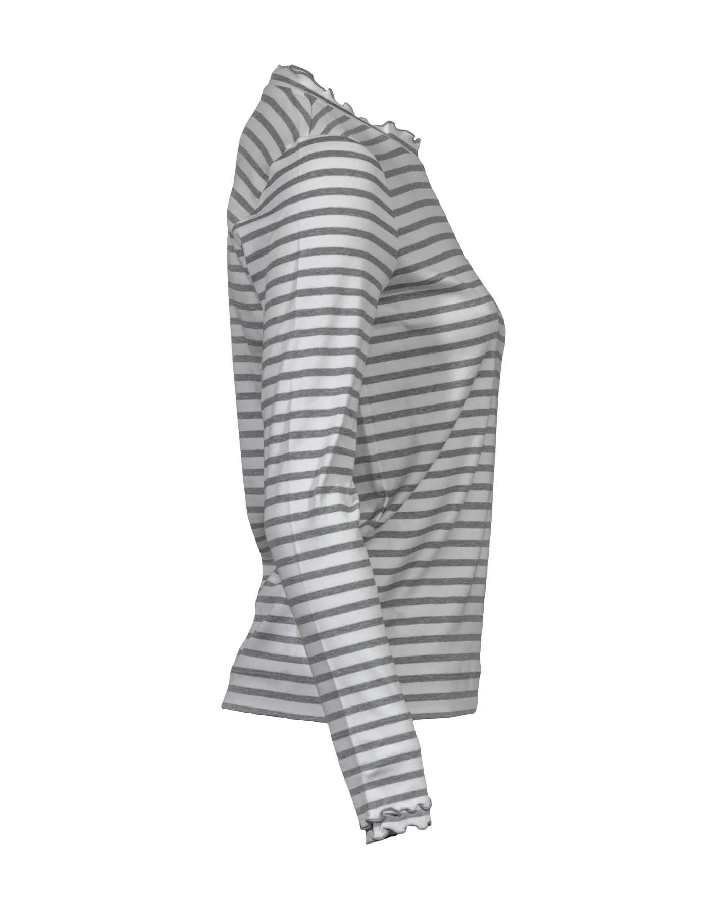 Mini Ruffle Stripe T-Shirt