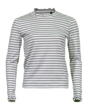 Mini Ruffle Stripe T-Shirt