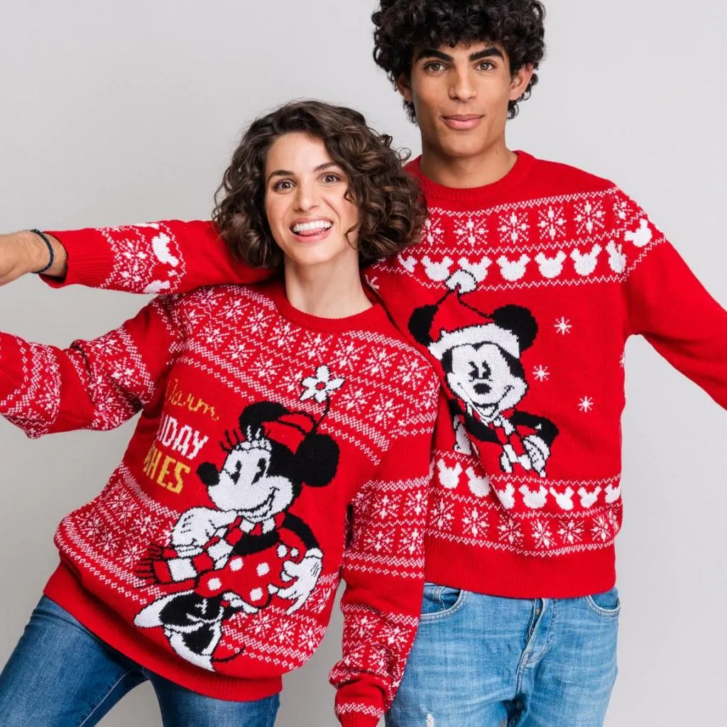 MINNIE - Winter Fun - Christmas Jumper (XS)