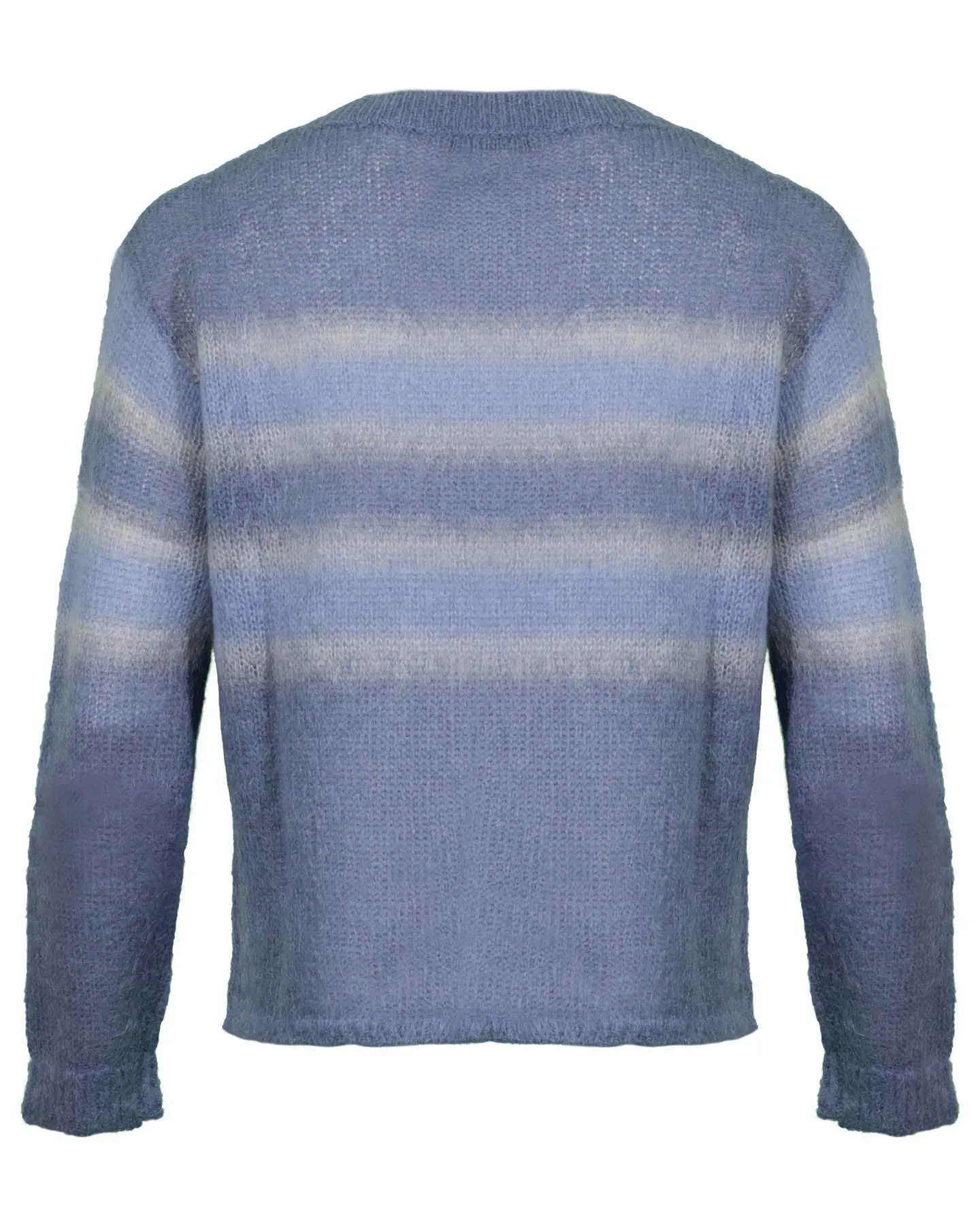 Mohair Wide Stripe Pullover