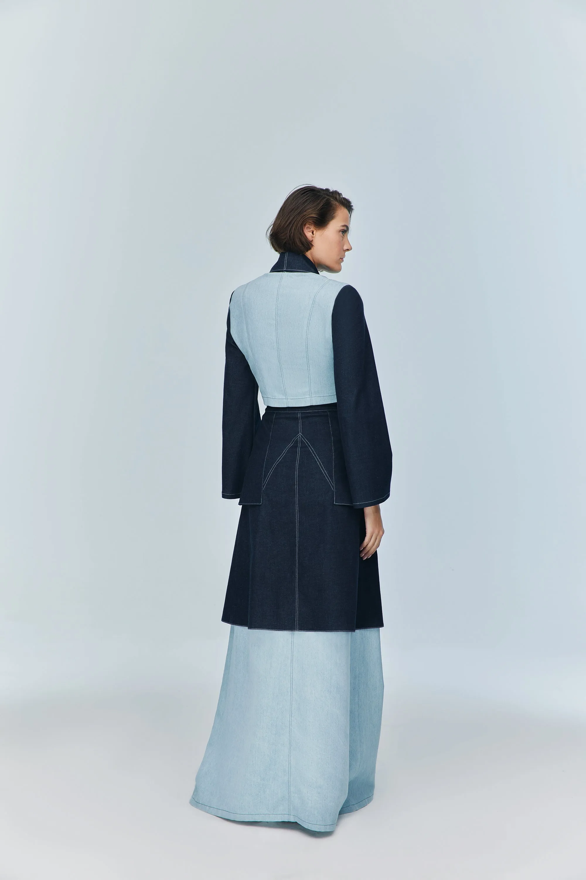 Monte Blue Long Skirt