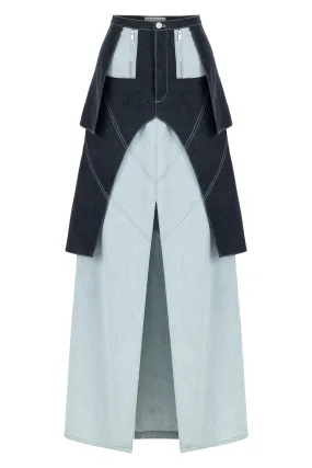 Monte Blue Long Skirt