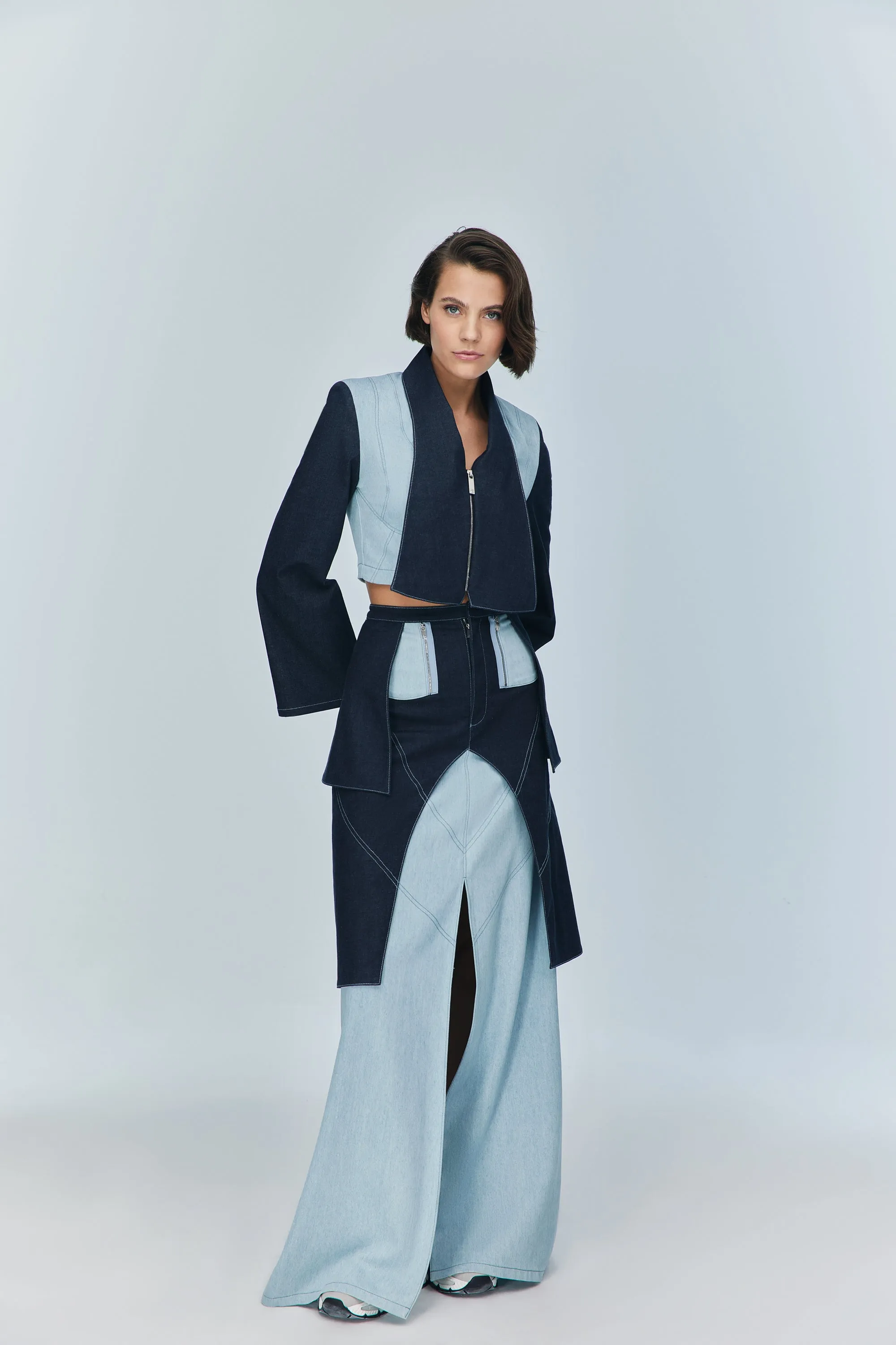 Monte Blue Long Skirt
