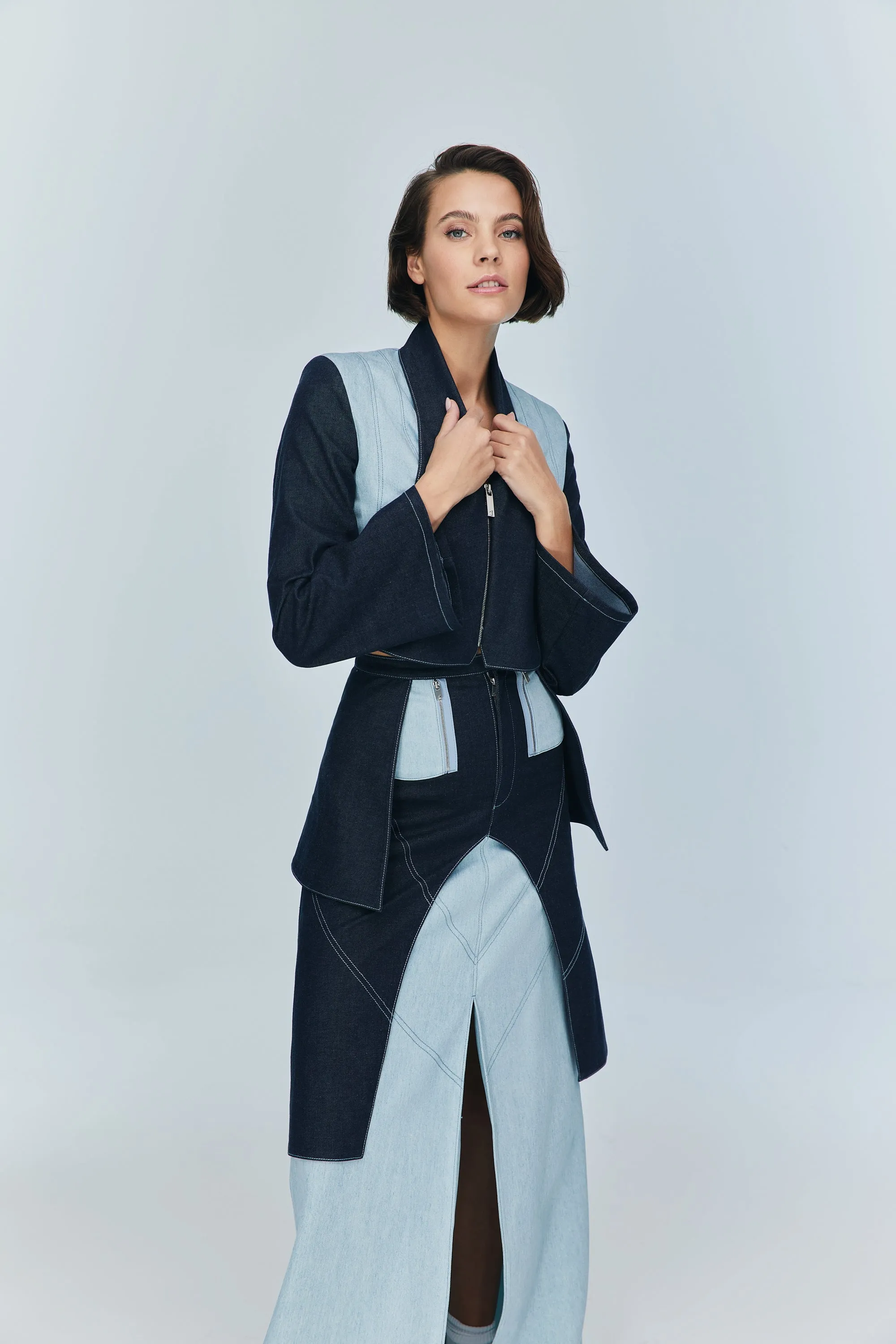 Monte Blue Long Skirt