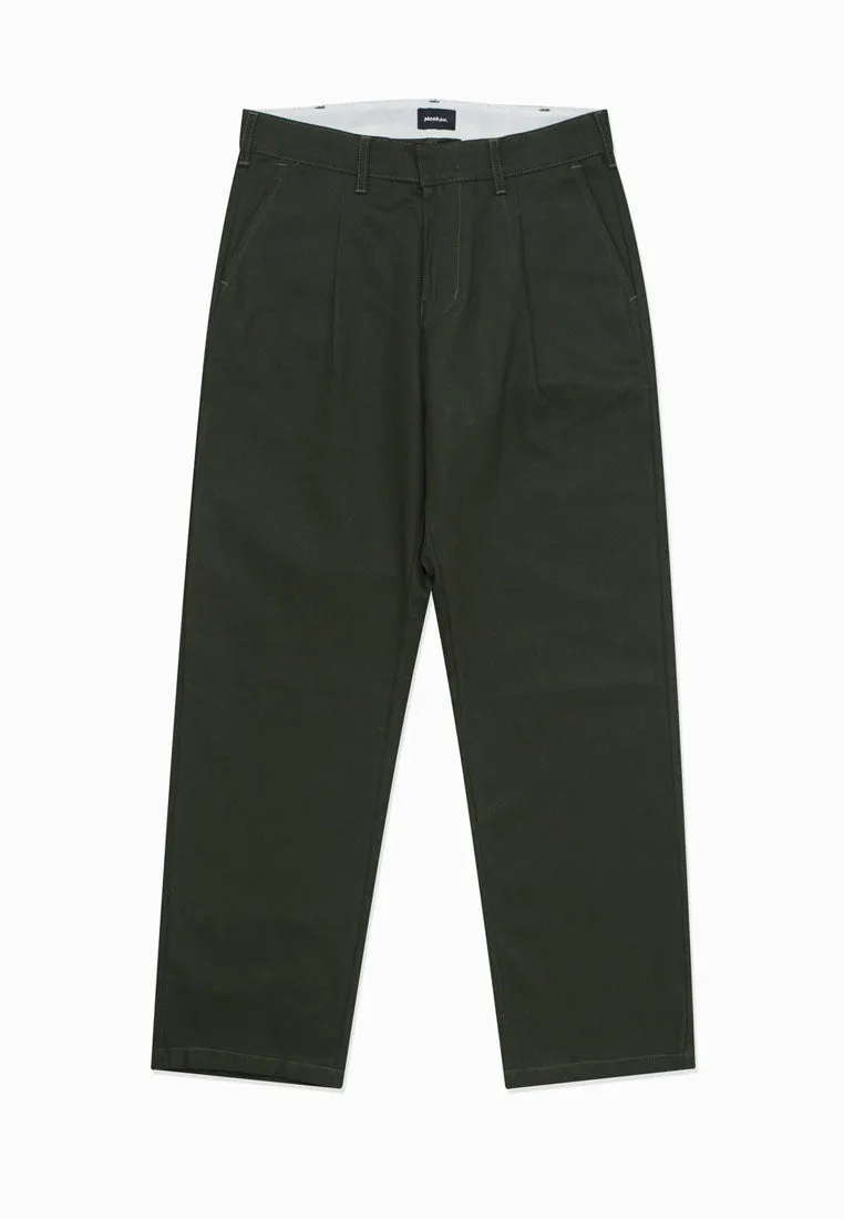 Moskav Garner Olive Chino Regular Work Pants