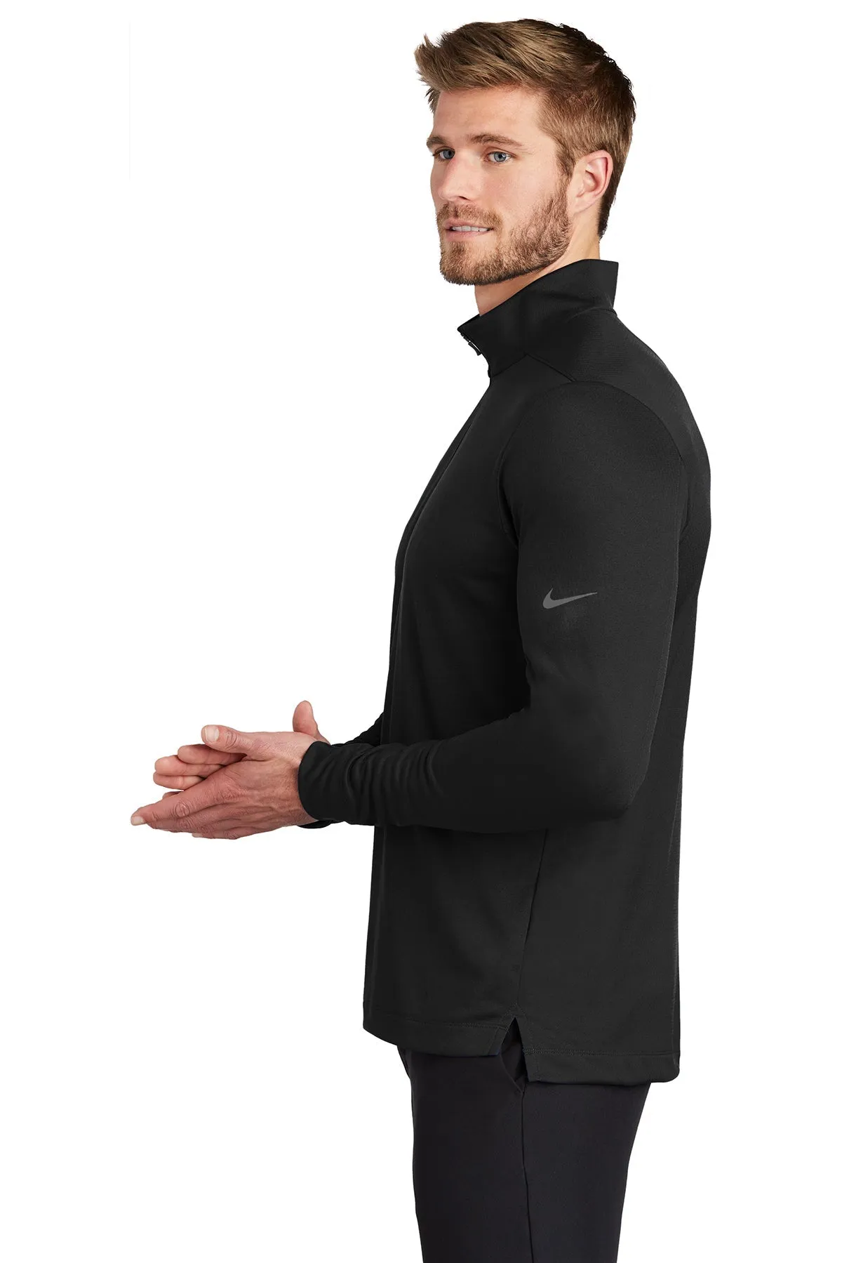 Nike Dry Custom Quarter Zip Cover-Ups, Black