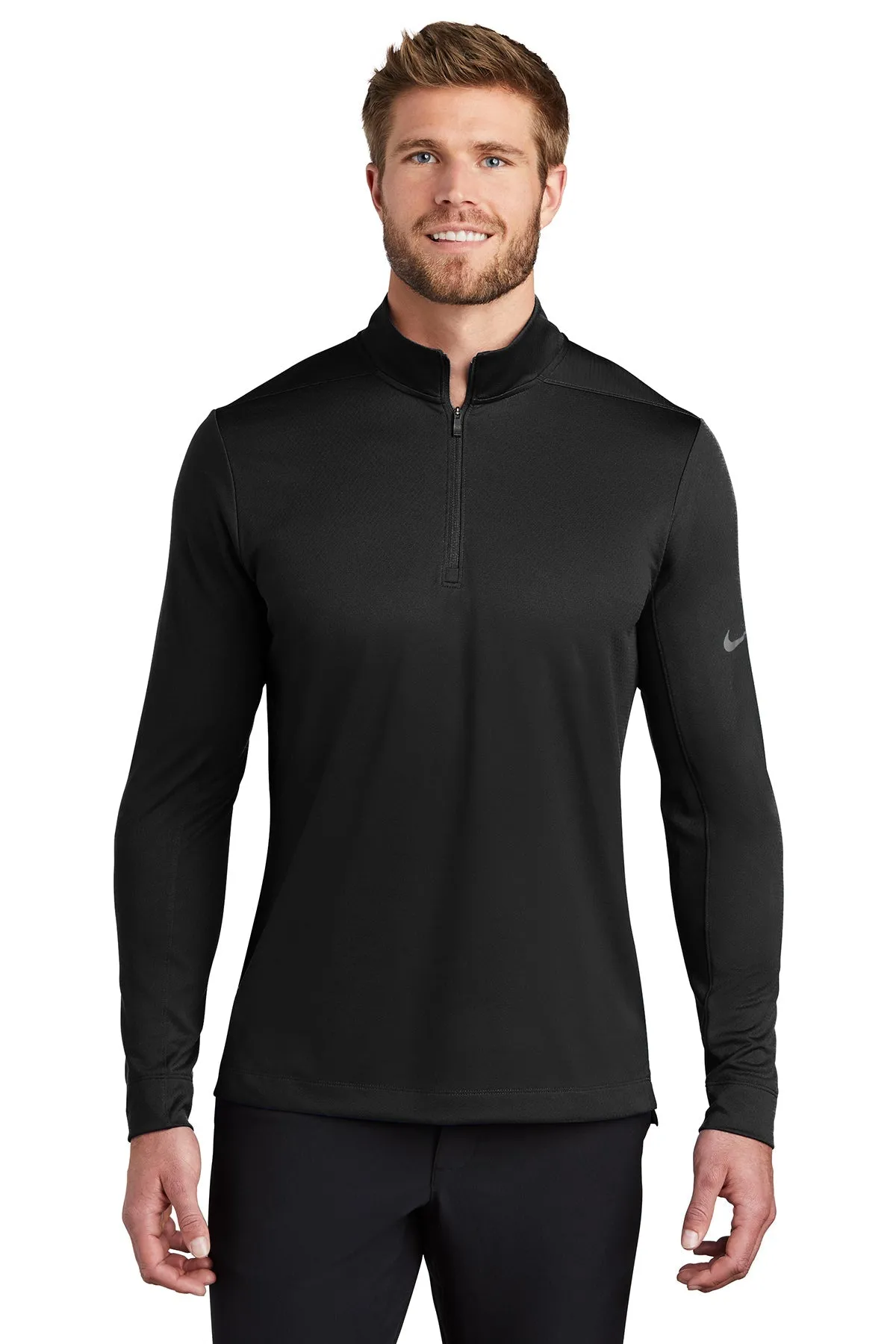 Nike Dry Custom Quarter Zip Cover-Ups, Black