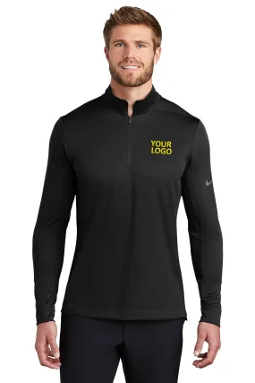 Nike Dry Custom Quarter Zip Cover-Ups, Black