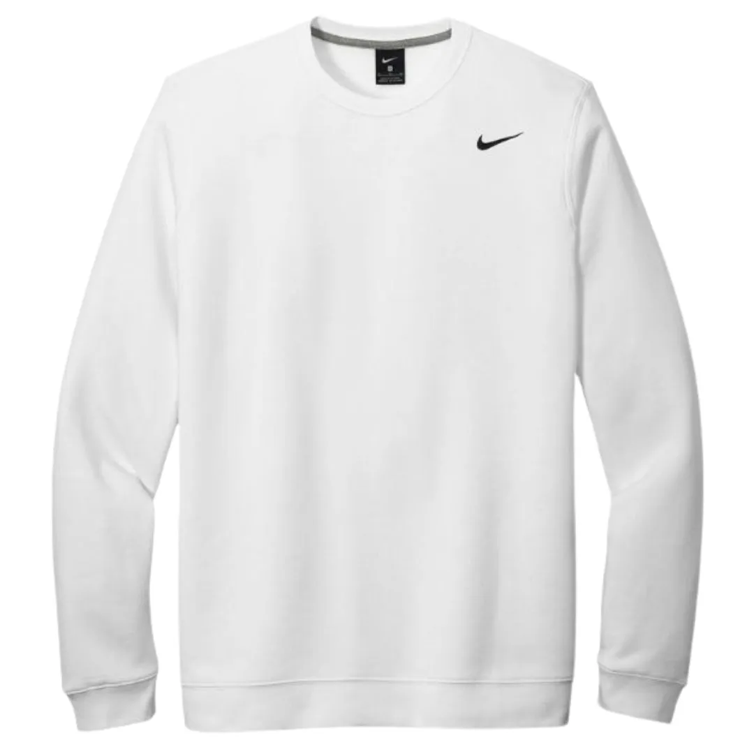 Nike Logo Crewneck White Sweater
