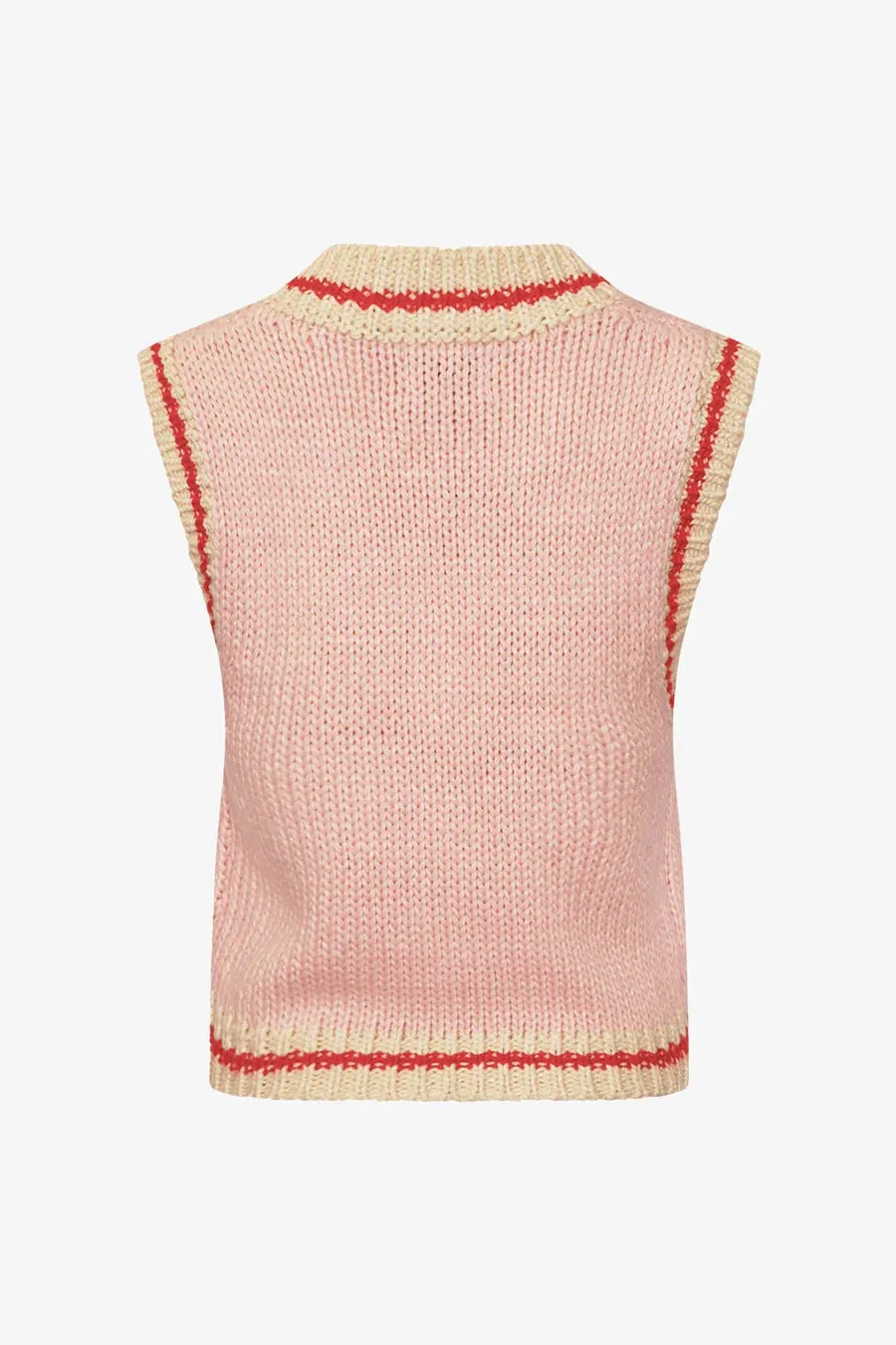 NOELLA | Kayanna Knit Vest | Berry Combo