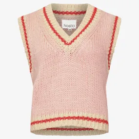 NOELLA | Kayanna Knit Vest | Berry Combo
