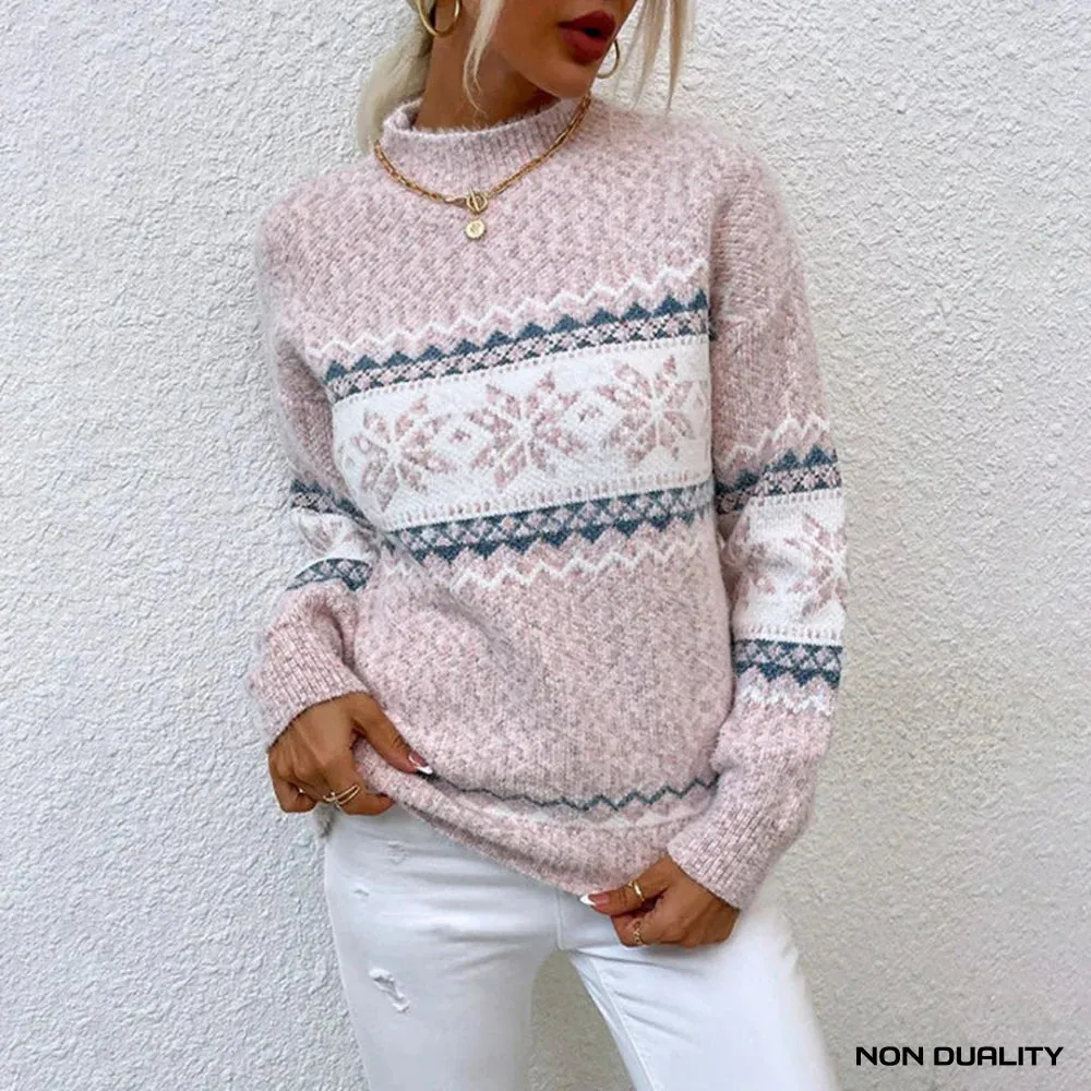 Non Duality | Snowflake Knit Sweater