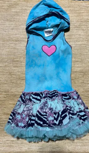 Ooh LaLa Sleeveless Dres Heart on Front - size Kids Clothing:     3 & 3T